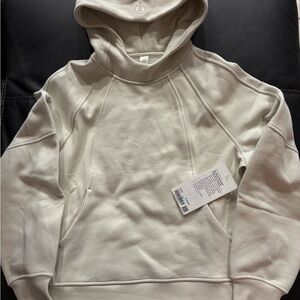 Lululemon NWT Scuba Oversized Cozy Cream Hoodie